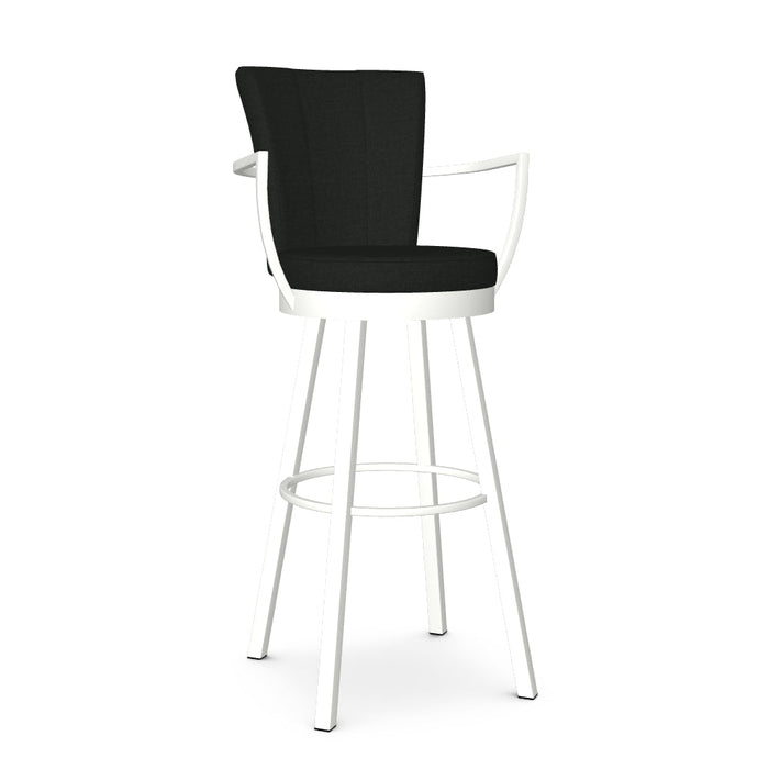 Cardin Swivel Spectator Stool - Upholstered