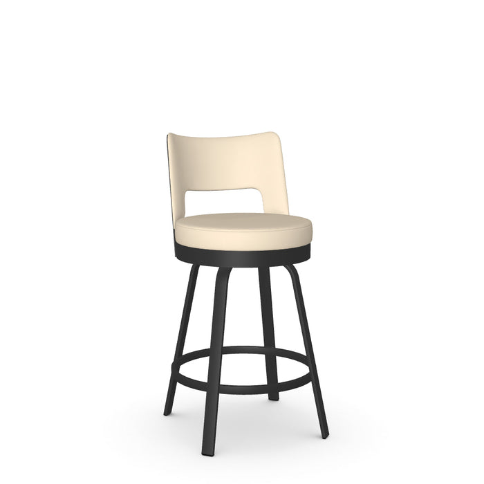 Brock Swivel Counter Stool - Upholstered