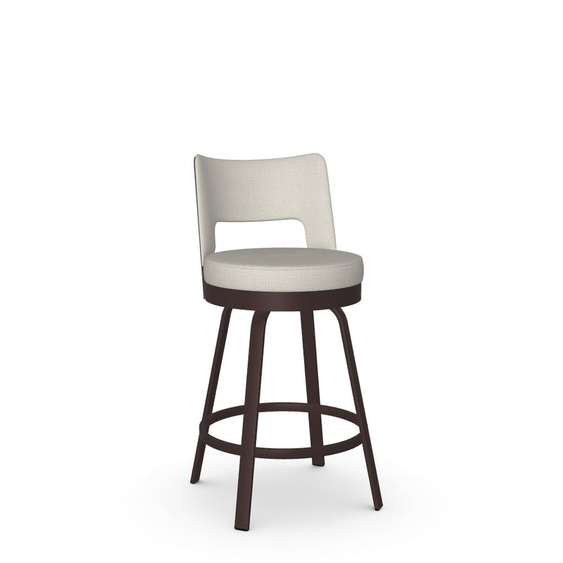 Brock Swivel Counter Stool - Upholstered