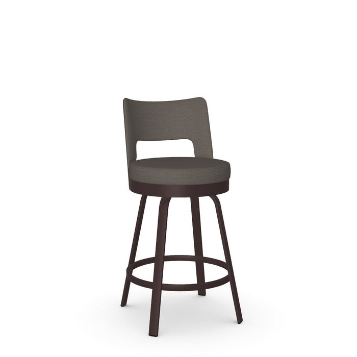Brock Swivel Counter Stool - Upholstered