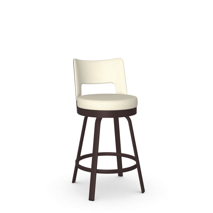 Brock Swivel Counter Stool - Upholstered