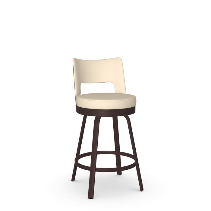 Brock Swivel Counter Stool - Upholstered