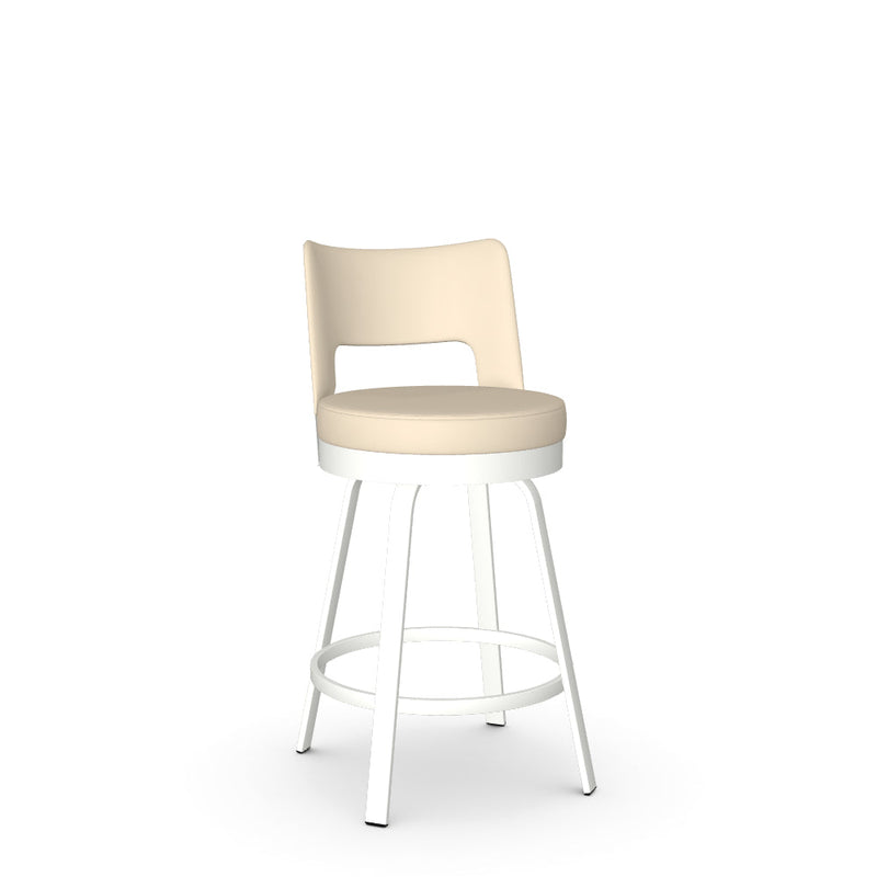 Brock Swivel Counter Stool - Upholstered