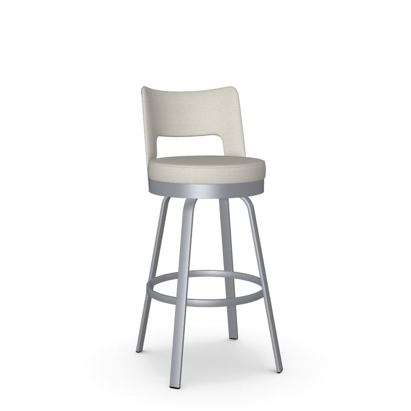 Brock Swivel Bar Stool - Upholstered