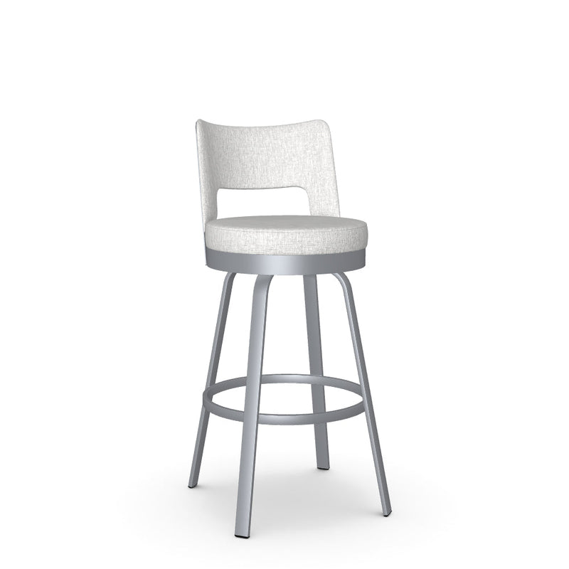 Brock Swivel Bar Stool - Upholstered