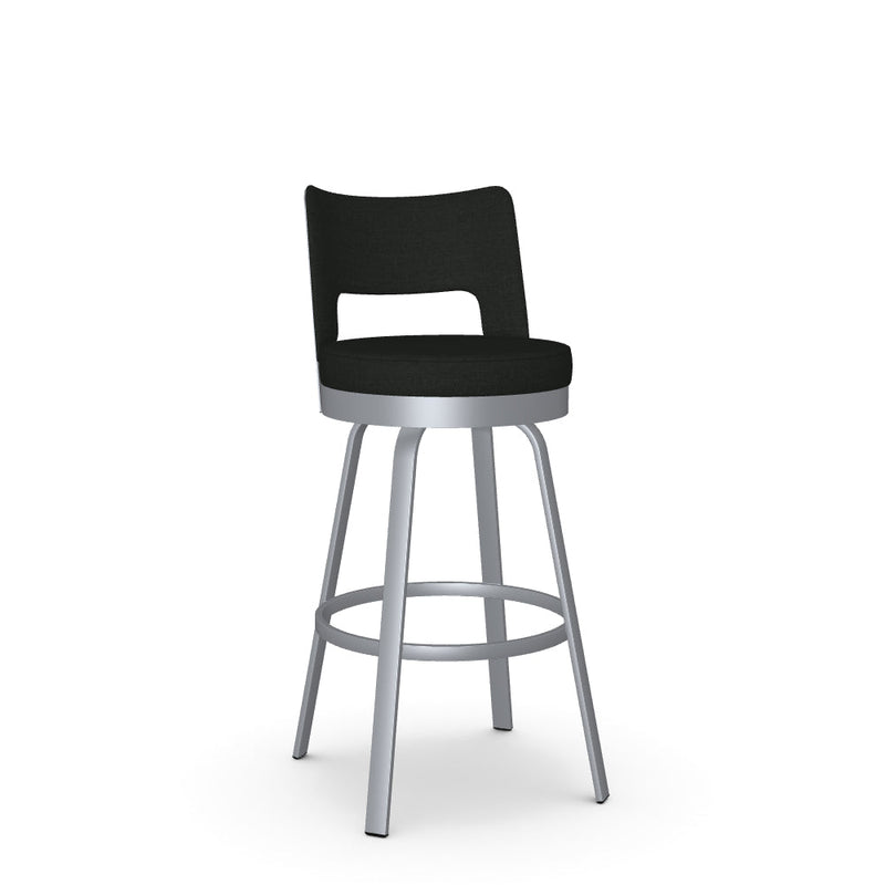 Brock Swivel Bar Stool - Upholstered