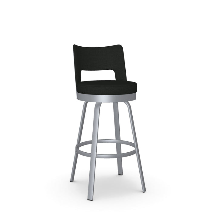 Brock Swivel Bar Stool - Upholstered