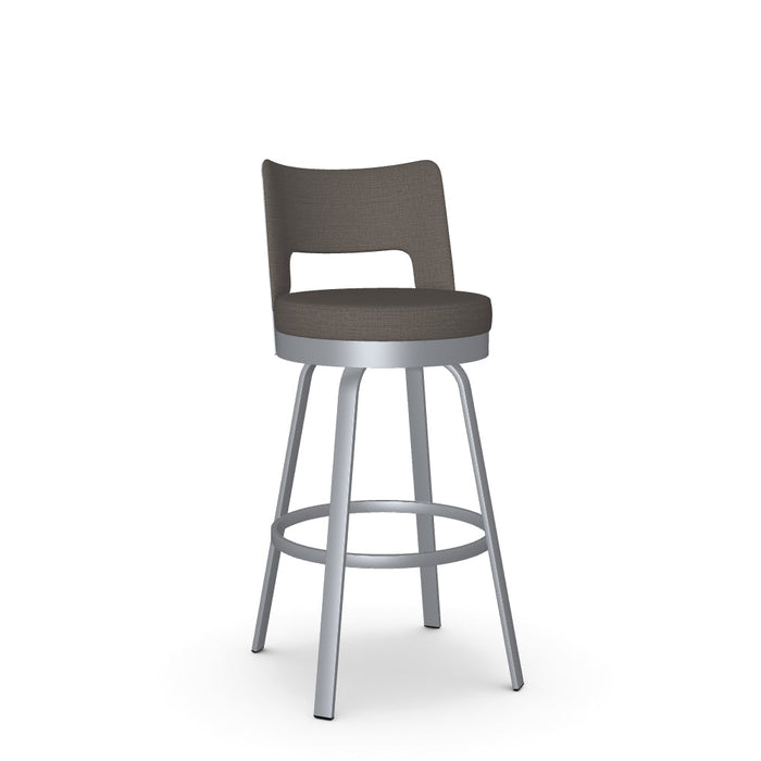 Brock Swivel Bar Stool - Upholstered