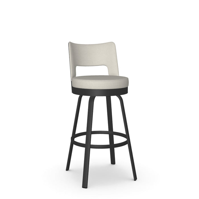 Brock Swivel Bar Stool - Upholstered