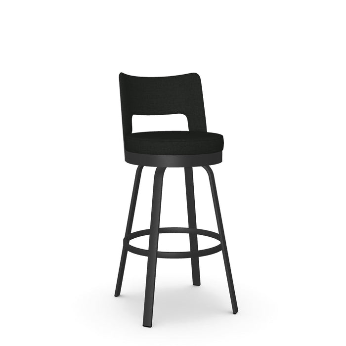 Brock Swivel Bar Stool - Upholstered