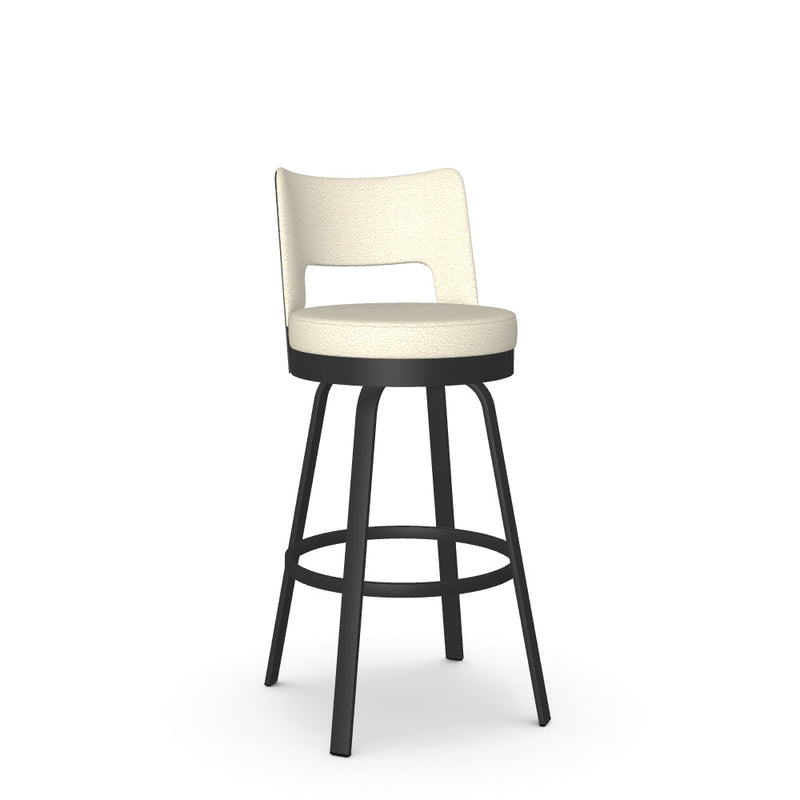 Brock Swivel Bar Stool - Upholstered