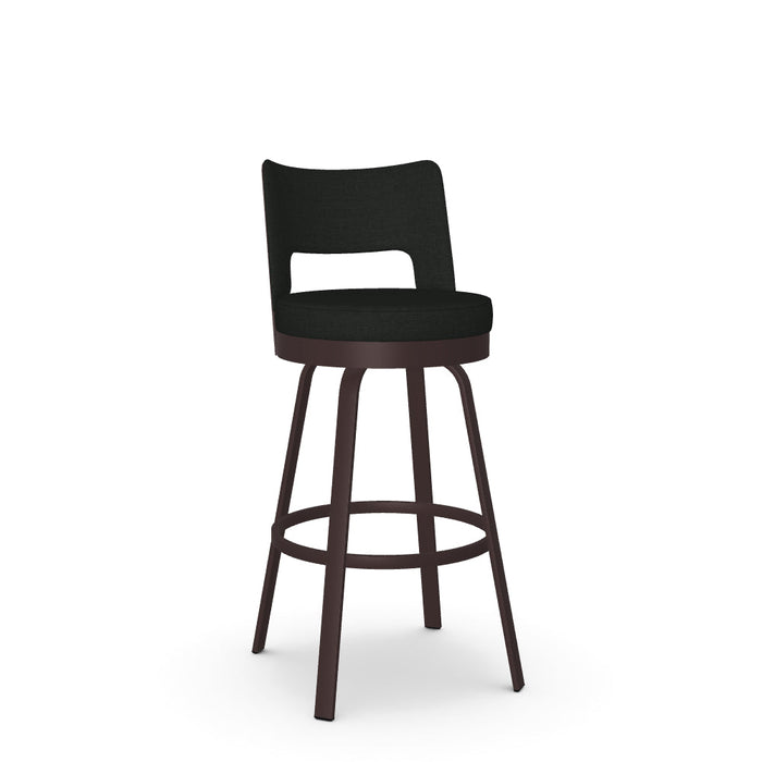 Brock Swivel Bar Stool - Upholstered