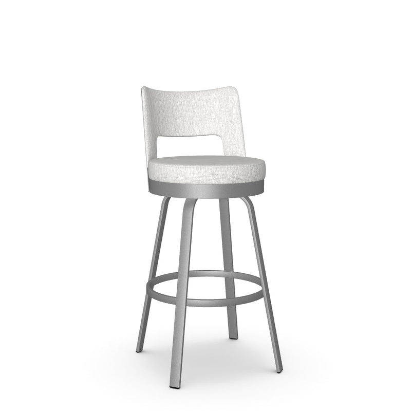 Brock Swivel Bar Stool - Upholstered