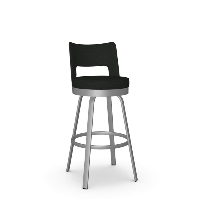 Brock Swivel Bar Stool - Upholstered