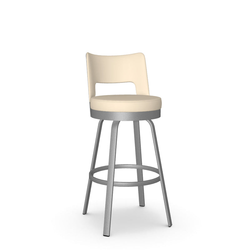 Brock Swivel Bar Stool - Upholstered