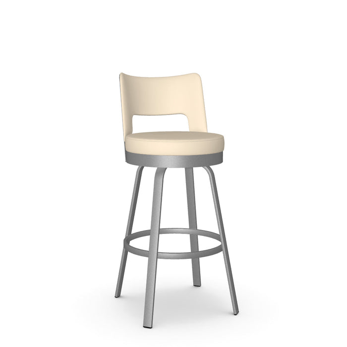 Brock Swivel Bar Stool - Upholstered