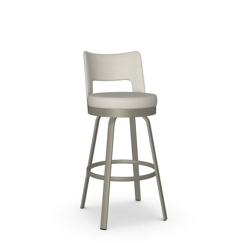 Brock Swivel Bar Stool - Upholstered