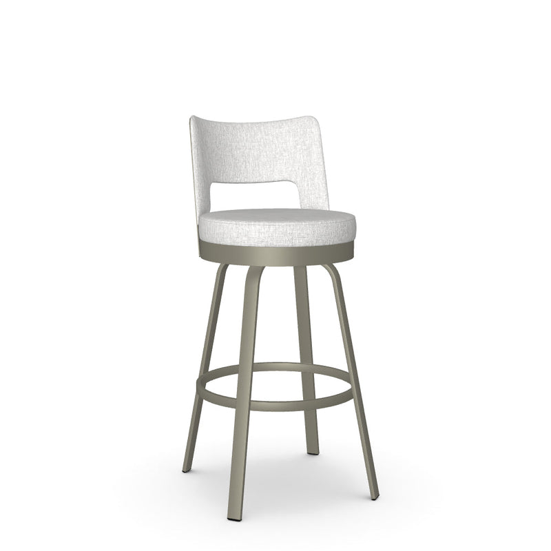 Brock Swivel Bar Stool - Upholstered