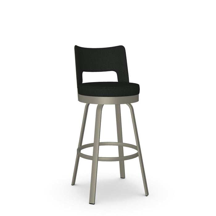 Brock Swivel Bar Stool - Upholstered