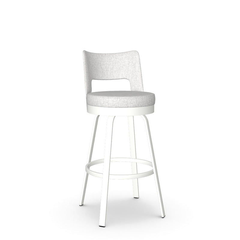 Brock Swivel Bar Stool - Upholstered