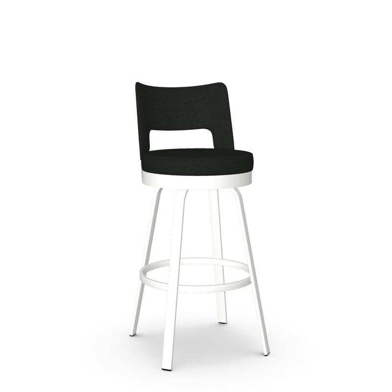Brock Swivel Bar Stool - Upholstered
