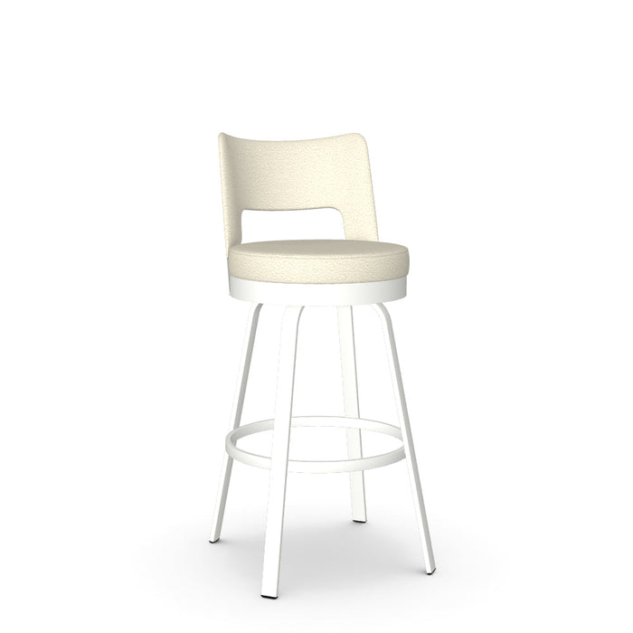 Brock Swivel Bar Stool - Upholstered