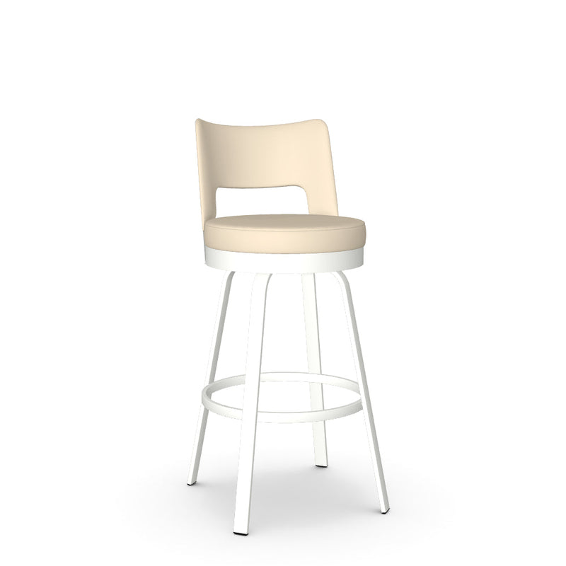 Brock Swivel Bar Stool - Upholstered