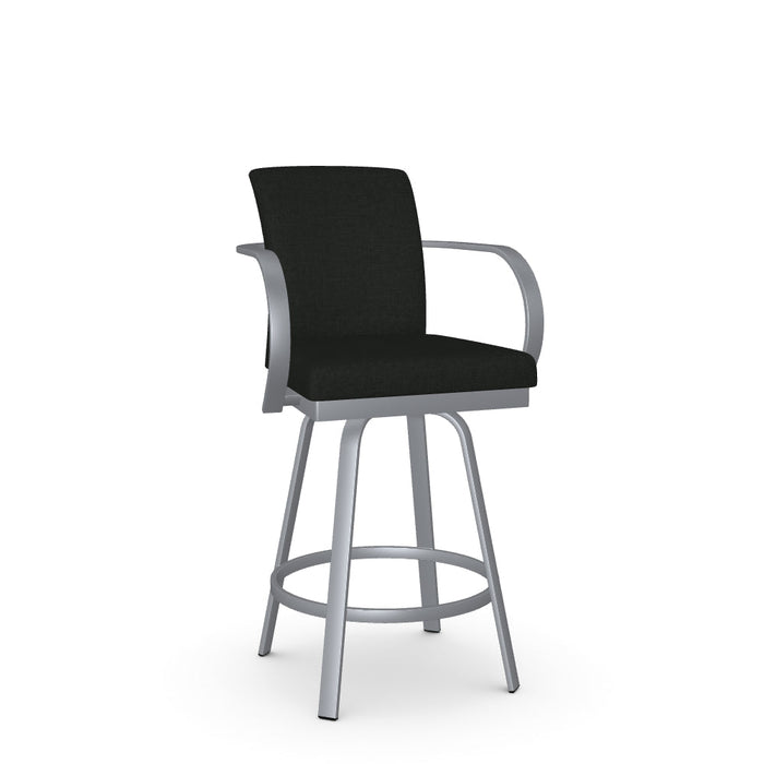 Lance Swivel Counter Stool - Upholstered