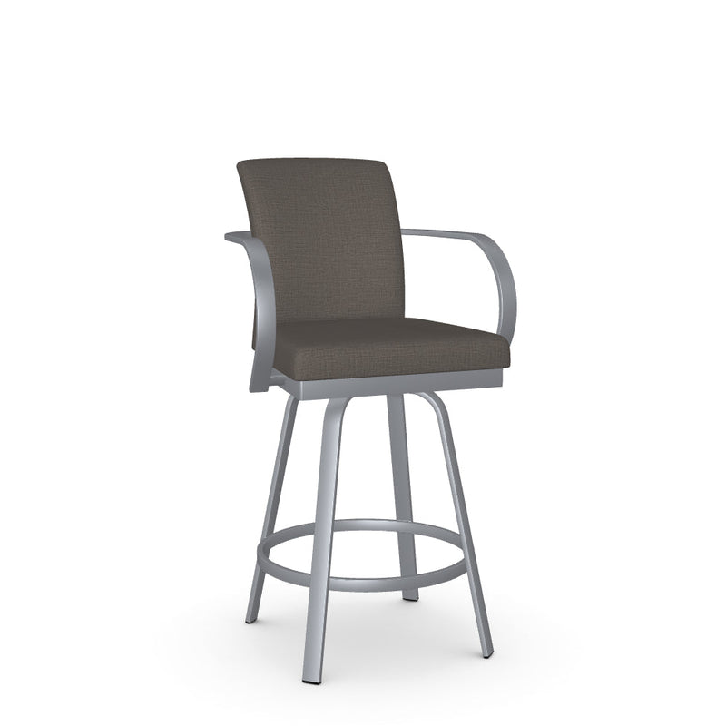 Lance Swivel Counter Stool - Upholstered