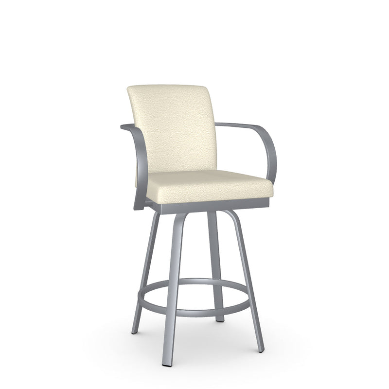 Lance Swivel Counter Stool - Upholstered