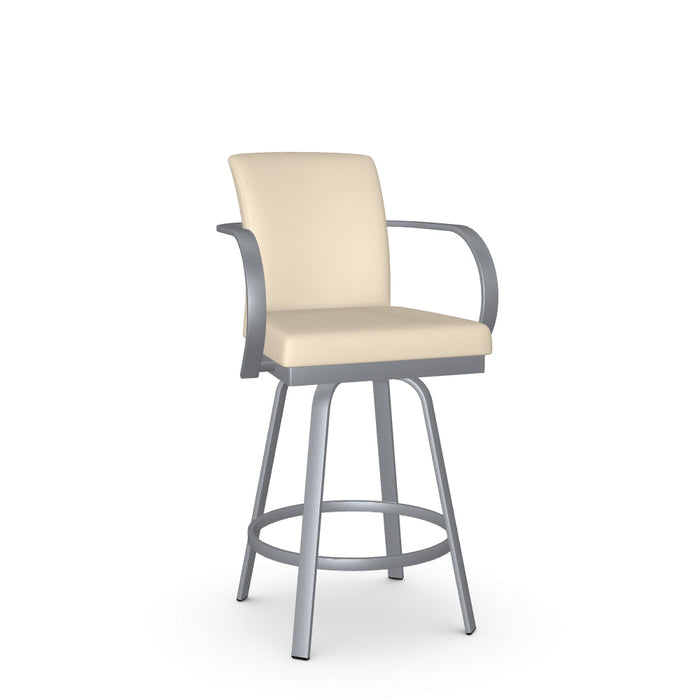 Lance Swivel Counter Stool - Upholstered