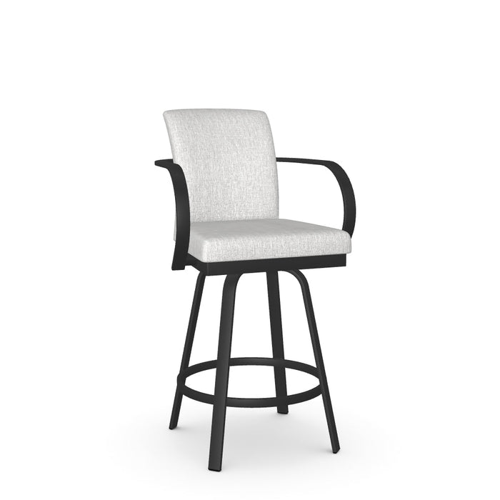 Lance Swivel Counter Stool - Upholstered
