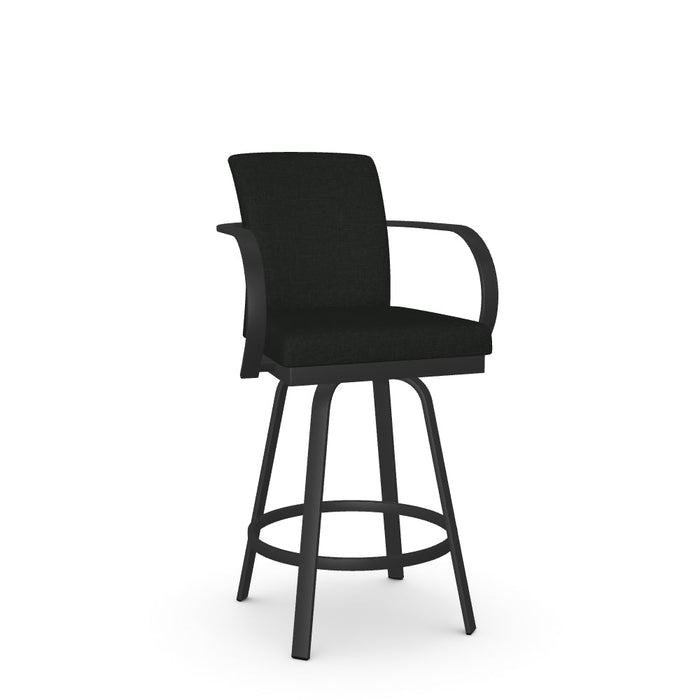 Lance Swivel Counter Stool - Upholstered