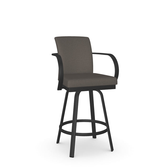 Lance Swivel Counter Stool - Upholstered