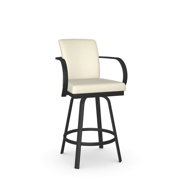 Lance Swivel Counter Stool - Upholstered