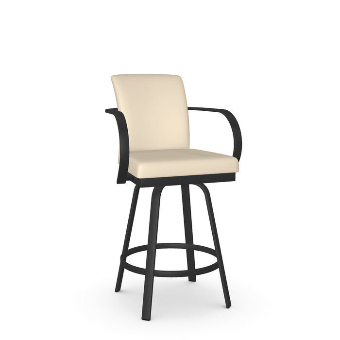 Lance Swivel Counter Stool - Upholstered