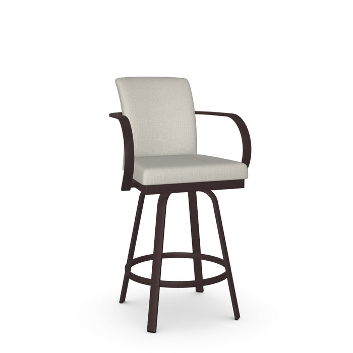 Lance Swivel Counter Stool - Upholstered