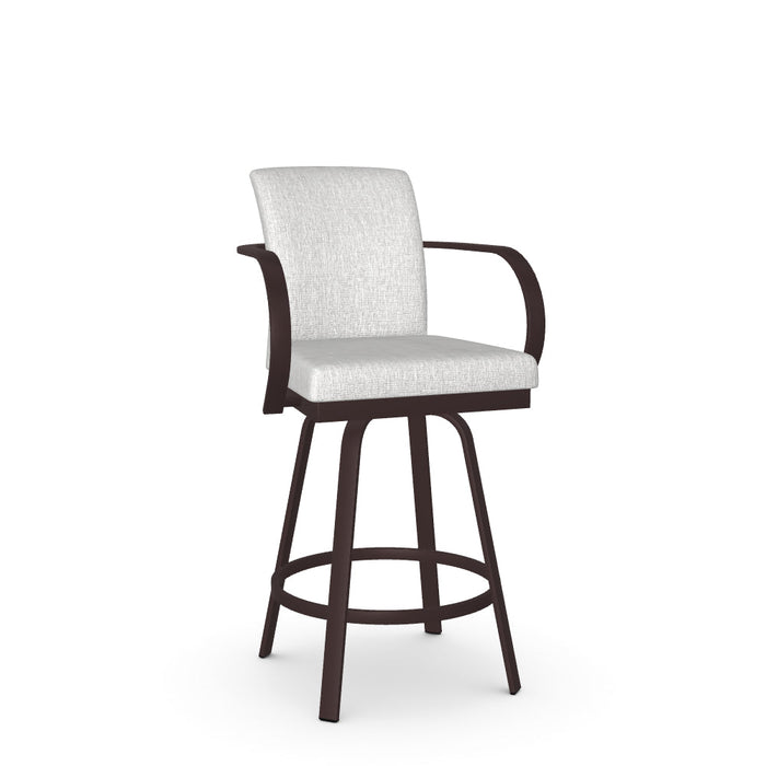 Lance Swivel Counter Stool - Upholstered