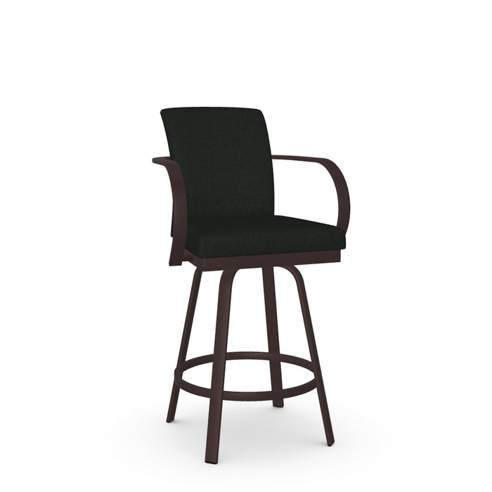 Lance Swivel Counter Stool - Upholstered
