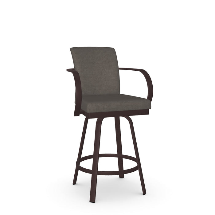 Lance Swivel Counter Stool - Upholstered