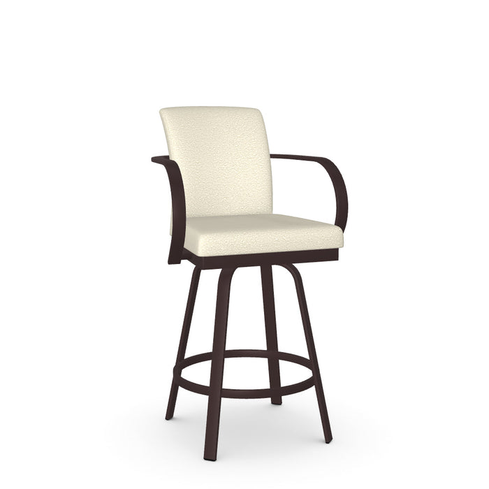 Lance Swivel Counter Stool - Upholstered