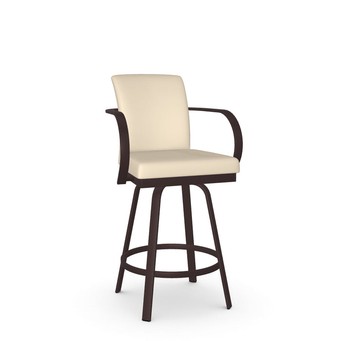 Lance Swivel Counter Stool - Upholstered