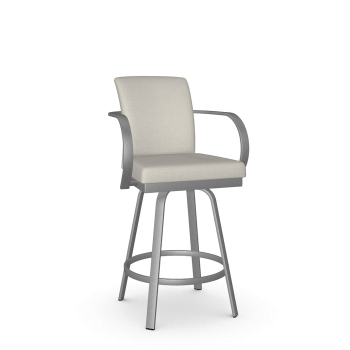 Lance Swivel Counter Stool - Upholstered
