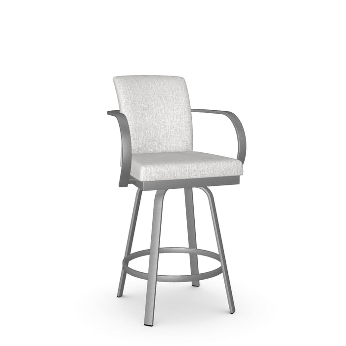 Lance Swivel Counter Stool - Upholstered