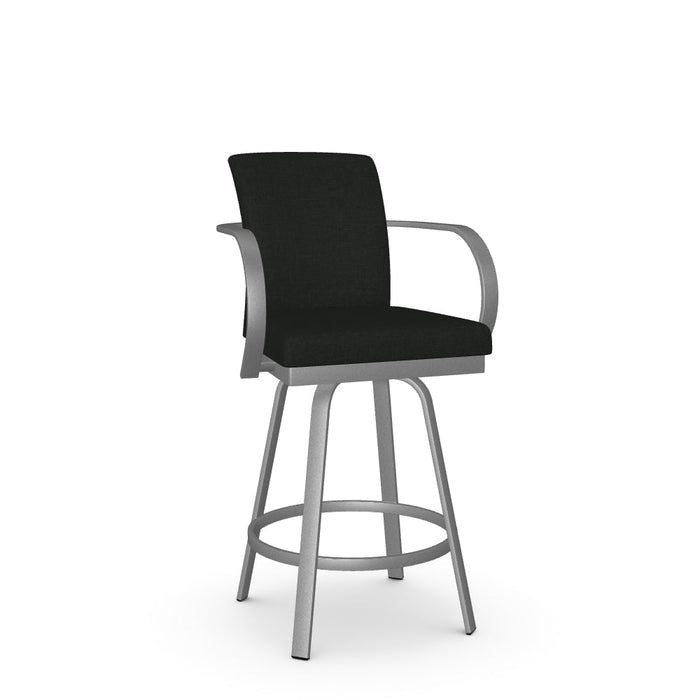 Lance Swivel Counter Stool - Upholstered