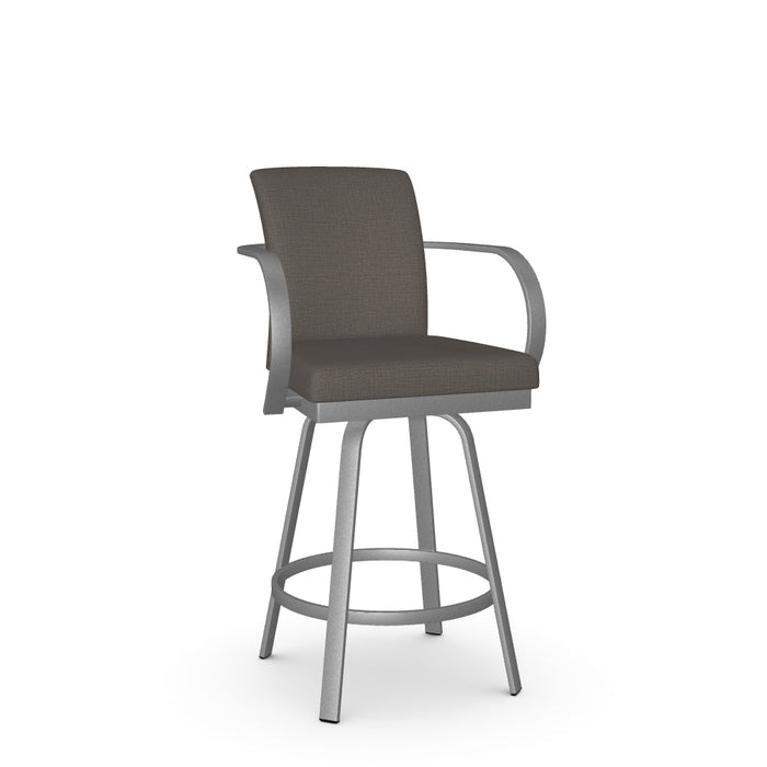Lance Swivel Counter Stool - Upholstered