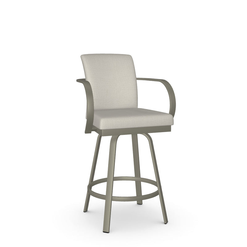 Lance Swivel Counter Stool - Upholstered