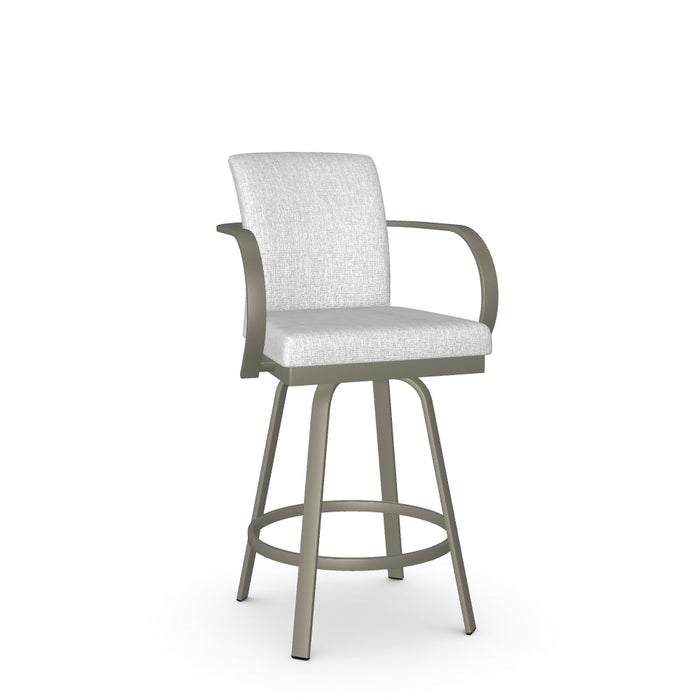 Lance Swivel Counter Stool - Upholstered