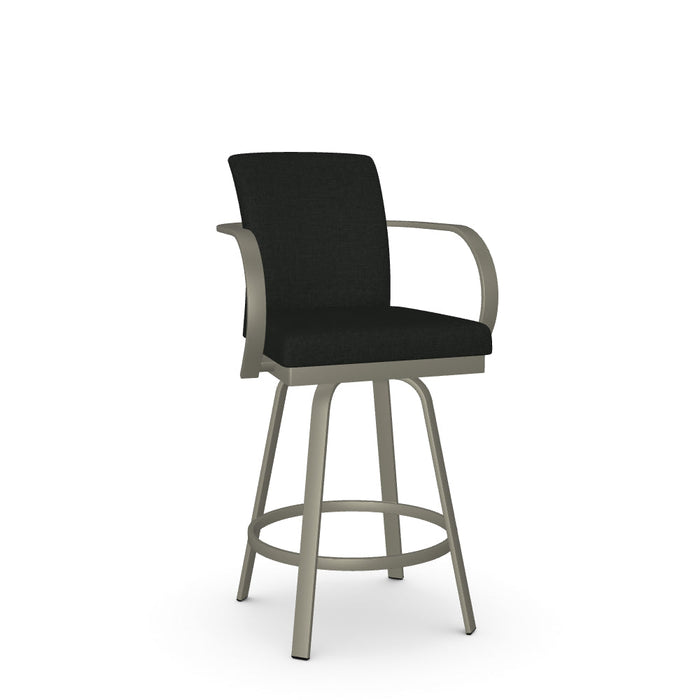 Lance Swivel Counter Stool - Upholstered