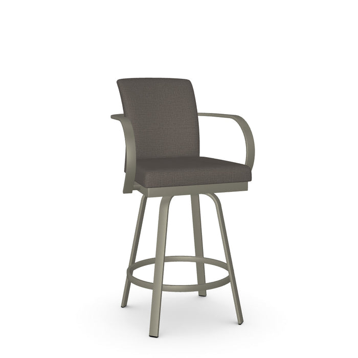Lance Swivel Counter Stool - Upholstered
